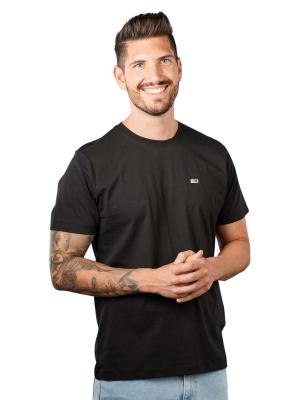 Tommy Jeans Classic Jersey T-Shirt Crew Neck Black 