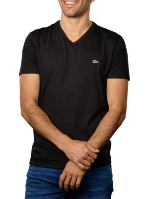 Lacoste Pima Cotten T-Shirt V Neck Back 