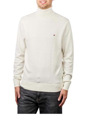 Tommy Hilfiger Cashmere Pullover Roll Neck ivory