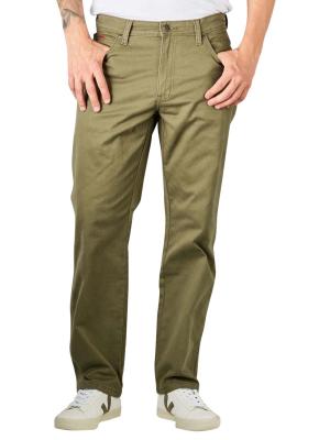 Wrangler Texas Stretch Pants Straight Fit Militare Green
