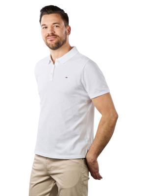 Tommy Jeans Polo Shirt Slim twilight white 