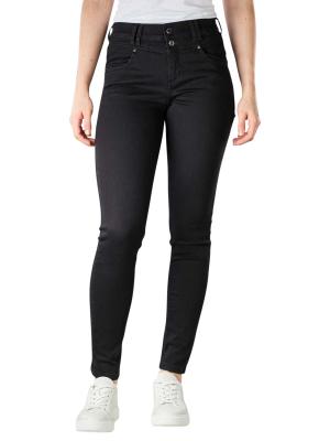 Angels Skinny Button Jeans Black 