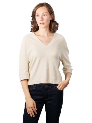 Marc O‘Polo 3/4 Sleeve Pullover V-Neck Chalky Sand 