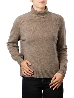 Set Pullover Turtle Neck taupe 