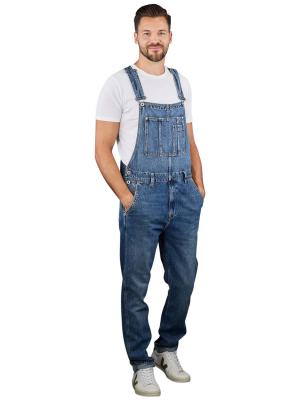 Pepe Jeans Dougie Taper Overall Authentic Worn Denim 