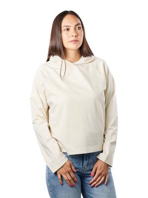 Drykorn Maivie Hoodie Relaxed Fit Off White 