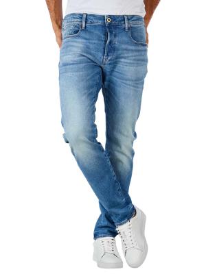 G-Star 3301 Slim Jeans Azure Stretch authentic faded blue