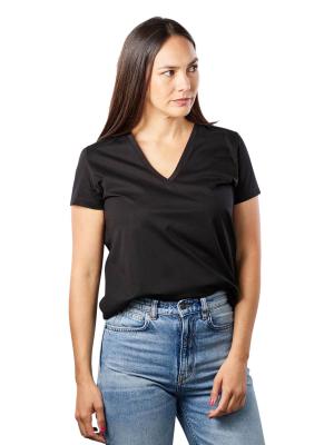 Drykorn Nilia T-Shirt V-Neck Black 