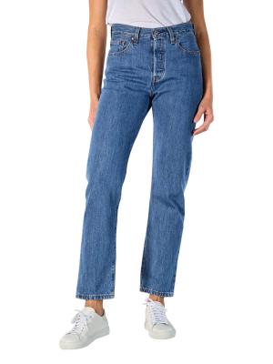 Levi‘s 501 Cropped Jeans Straight Fit breeze stone 