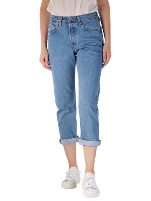 Levi‘s 501 Cropped Jeans Straight Fit tango shine 