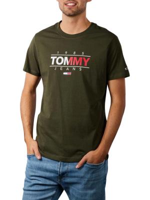 Tommy Jeans Graphic T-Shirt Crew Neck black 