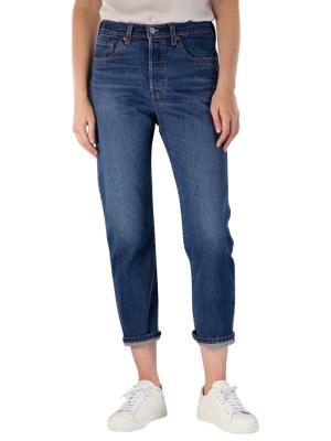 Levi‘s 501 Cropped Jeans Straight Fit Charleston High 