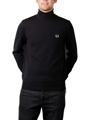 Fred Perry Turtleneck Pullover Black 