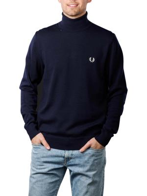 Fred Perry Turtleneck Pullover Navy 