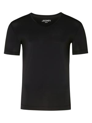 Jockey 2-Pack Microfiber Air V-Shirt black 