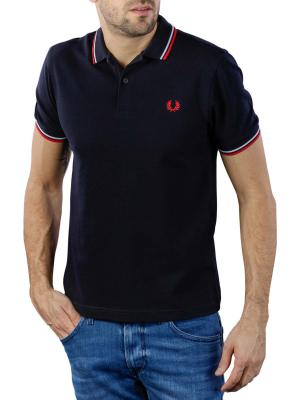 Fred Perry Twin Tipped Shirt navy/white 