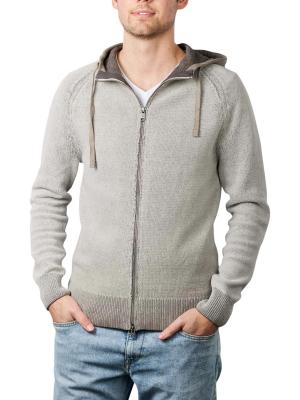 Marc O‘Polo Trainer Cardigan With Hood and Zip dapple gray 
