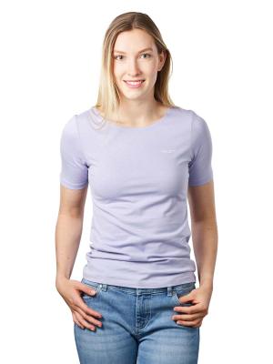 Marc O‘Polo Short Sleeve T-Shirt Logo Print Lavender Field 