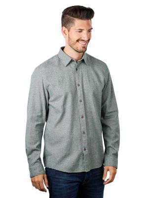 Marc O‘Polo Long Sleeve Shirt Kent Collar Multi/Deep Jumper 