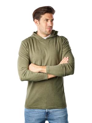 Drykorn Milian Hooded Pullover Green 