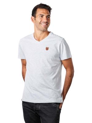 Pepe Jeans Gavino V-Neck T-Shirt Short Sleeve Light Grey 