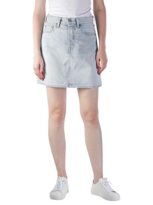 Levi‘s High Rise Deconstructed Button Fly Skirt check ya lat 
