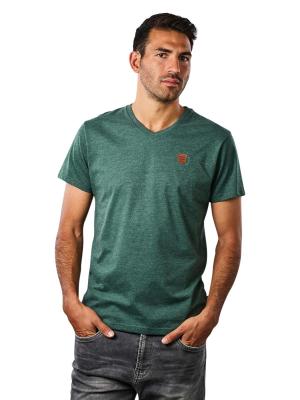 Pepe Jeans Gavino V-Neck T-Shirt Short Sleeve Forest Green 