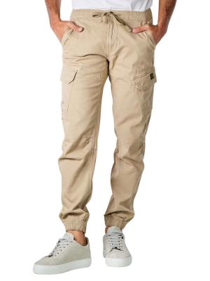 PME Legend Cargo Pants Stretch Cotton Linen Beige 