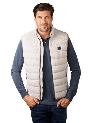 Marc O‘Polo Stand-Up Collar Vest Natural 