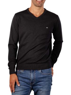 Fynch-Hatton V-Neck Sweater charcoal 