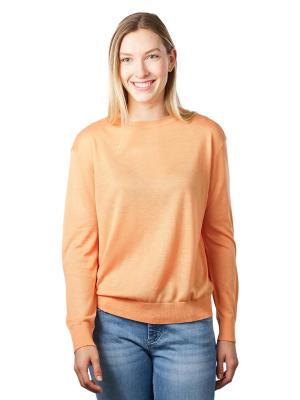 Yaya Fine Knitted Pullover orange 