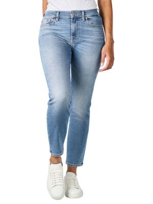 7 For All Mankind Roxanne Ankle Jeans Luxe Light Blue 