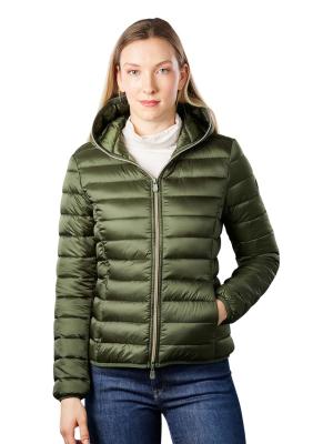Save the Duck Alexis Hooded Jacket Pine Green 