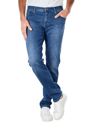 Alberto Dual FX Lefthand Pipe Jeans Slim Fit Dark Blue 