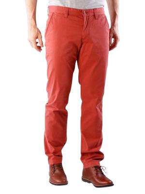 Alberto Lou Pants Compact Cotton red 