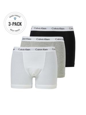 Calvin Klein Trunk Underpants 3 Pack Black/White/Grey 