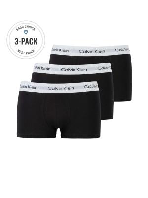 Calvin Klein Low Rise Trunk 3 Pack Black 