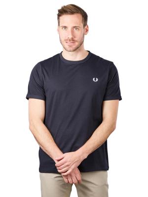 Fred Perry Ringer T-Shirt navy
