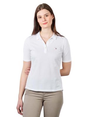 Gant Original Pique Polo Shirt white 