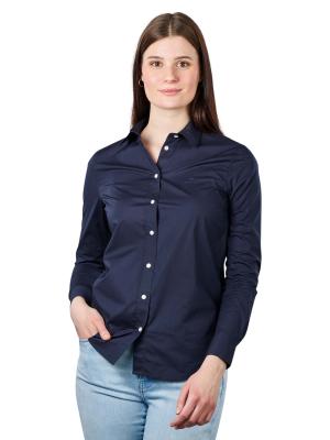 Gant Solid Strech Broadcloth Shirt evening blue 
