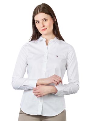 Gant Stretch Oxfort Solid Blouse white 