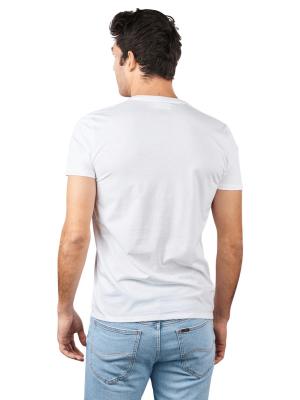 Lacoste Pima Cotten T-Shirt V Neck White 