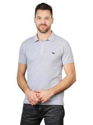 Lacoste Polo Shirt Slim Short Sleeves argent chine 