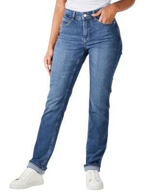 Mac Angela Jeans Slim Straight Fit Another Simple Wash 