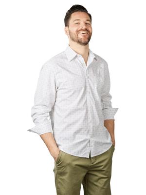 Marc O‘Polo Kent Collar Shirt Chest Pocket Multi/Concrete Cl 