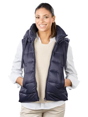 Marc O‘Polo Woven Outdoor Vest Recycled Midnight Blue 