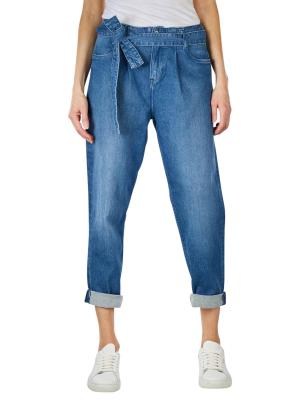Mustang High Waist Charlotte Jeans Tapered Fit Blue 