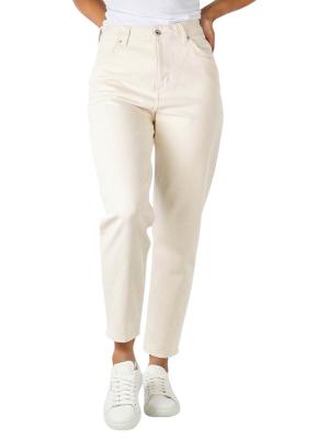 Mustang High Waist Charlotte Jeans Tapered Fit Ecru 