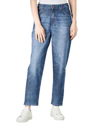 Mustang High Waist Charlotte Jeans Tapered Fit Mid Blue 