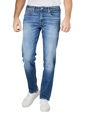 Pepe Jeans Hatch Regular Slim Fit Powerflex Medium Blue 